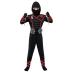 Spooktacular Creations Halloween Ninja Costume, Black Ninja Costume Kids, Ninja Accessories Costume Set, ninja dressing up, Halloween Costumes for Boys DressUp and RolePaly Party (Small (5-7 yrs))