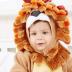 Spooktacular Creations Halloween Baby Lion Costume Toddler Set with Toy Zebra for Kids Deluxe Realistic Halloween Dress Up, Animal Themed Party (6-12 months)