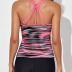 Aleumdr Womens Printed Strappy Racerback Tankini Swim Top No Bottom S - XXXL