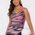 Aleumdr Womens Printed Strappy Racerback Tankini Swim Top No Bottom S - XXXL