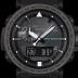 Casio Men's 'PRO TREK' Solar Powered Silicone Watch, Color:Black (Model: PRG-650Y-1CR)