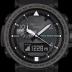 Casio Men's 'PRO TREK' Solar Powered Silicone Watch, Color:Black (Model: PRG-650Y-1CR)