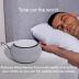 SNOOZ Smart White Noise Machine - Real Fan Inside for Non-Looping White Noise Sounds - App-Based Remote Control, Sleep Timer, and Night Light - Cloud