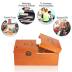 Calary Useless Box Turns Itself Off in Box Alone Machine Fully Assembled in Box (Brown)
