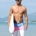 Nonwe Men's Sportwear Quick Dry Board Shorts with Lining
