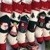 Christmas Stocking Personalized Hand Knit Snowman Stocking