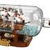 LEGO Ideas Ship in a Bottle 92177 Expert Building Kit, Snap Together Model Ship, Collectible Display Set and Toy for Adults (962 Pieces),Multicolor
