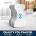 Everlasting Comfort Knee Pillow for Side Sleepers - Memory Foam Leg Pillow for Hip and Back Pain Relief - Comfortable Leg Pillow for Side Sleeping - Adjustable Strap - Sciatica Pain Relief Pillow
