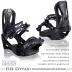 STAUBER Summit Snowboard & Binding Package Size 128, 133, 138, 143, 148,153,158,161- Best All-Terrain, Twin Directional, Hybrid Profile Snowboard & Bindings for All Levels