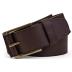 Timberland Casual Leather Classic Men Everyday Belts, Dark Brown, 34