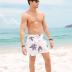 maamgic Mens Swim Trunks 7 Inch Quick Dry Printed Short with Mesh Lining Swimwear Bathing Suits