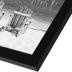 Americanflat 13x19 Picture Frame with Shatter-Resistant Glass - Gallery Style Frame with Engineered Wood - Signature Collection - Photo Frame for Wall Display - Black