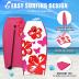 Goplus Boogie Boards for Beach, 37 Inch/41 Inch Body Board w/ EPS Core, Non-Slip XPE Deck, Wrist Leash for Ocean Pool Sea Surfing, Portable Super Lightweight Surf Board for Kids Youth Adults