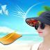 HINDAWI Sun Hats for Women Wide Brim UV Protection Sun Hat Summer Beach Packable Visor