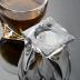 Whiskey Glass Gift Set - 2 Whiskey Glasses and Whiskey Stones with Tongs in Velvet Bag All Presented in an Elegant Wooden Box for Men (Classic-Wood-White-Rocks)