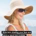 Womens Foldable Shapeable Brim Sun Hat UPF 50+ Cotton Wide Brim Beach Adjustable Chin Strap Hat Sun Protection Cap