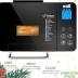 KBS Pro Stainless Steel Bread Machine, 2LB 17-in-1 Programmable XL Bread Maker with Fruit Nut Dispenser, Nonstick Ceramic Pan& Digital Touch Panel, 3 Loaf Sizes 3 Crust Colors, Reserve& Keep Warm Set
