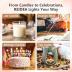 REIDEA Electronic Candle Lighter Arc Windproof Flameless USB Rechargeable Lighter with Safe Button for Home Kitchen Champagne Gold