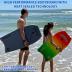 Legendary Pro X Bodyboard for Beach with Hard Slick Bottom, Boogie Boards for Kids & Adults, Heat Sealed with EPS Core, Leash