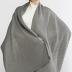 RIIQIICHY Winter Scarfs for Women Cold Weather Chunky Knit Scarf Warm Thick Grey Scarf Long Large Oversized Scarves