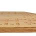 Solid Oak Double Sided Marbles Board Game Wooden 16 inch by Cauff
