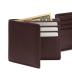 Leatherology RFID Brown Thin Bifold Wallet - Slim silhouette, Ample storage, Hidden interior pocket