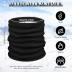 Chalier Infinity Scarf Winter Double-Layer Neck Warmer Knit Fleece Lined Circle Loop Scarves Gifts(one size, A-Black)