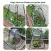 porayhut Pop Up Greenhouse Cover Flower House Mini Gardening Plant Flower Sunshine Room room,Backyard PVC Greenhouse Cover for Cold Frost Protector Gardening Plants