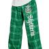 INTIMO Harry Potter Big Boys Houses Plaid Pajama Lounge Pants (Slytherin, 14)