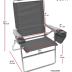 Rio Brands 17" Extended Height 4-Position Folding Beach, Camping, Lawn Chair