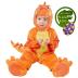 Spooktacular Creations Child Orange Dinosaur T-Rex Costume with Toy Dinosaur Egg for Halloween Dress up, Dinosaur Theme Party (3T (3-4 yrs))