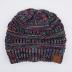 C.C Hatsandscarf Cable Knit Beanie - Thick, Soft & Warm Chunky Beanie Hats (Black Multi Mix)