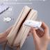 DEWENWILS USB Rechargeable Book Light, Warm White, Brightness Adjustable for Eye-Protection, LED Clip on Portable Bookmark Light for Reading in Bed, Car (White)