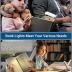 DEWENWILS USB Rechargeable Book Light, Warm White, Brightness Adjustable for Eye-Protection, LED Clip on Portable Bookmark Light for Reading in Bed, Car (White)