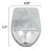 30 Watt Patented Silicone Bath Wine Holder, Gray Marble, Bathtub Wine Caddy, Bath Gifts for Women, The Ultimate Birthday Gift.