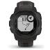 Garmin Instinct, Rugged Outdoor Watch with GPS, Features Glonass and Galileo, Heart Rate Monitoring and 3-Axis Compass, Graphite
