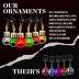 BEARDAMENTS Beard Lights - The Original Light Up Beard Ornaments, 16pc Colorful Christmas Facial Hair Baubles for Men in The Holiday Spirit with Clip for Easy Beard Attachment