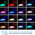 2 Pack Toilet Night Lights with Motion Activated Sensor,16-Color Changing LED Inside Toilet Bowl Nightlight, Cool Stuff for Bathroom Accessories Decor, Unique Gadgets for Men and Kids Brithday Gifts