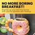 Fairly Odd Novelties DONUT TOUCH MY COFFEE Mug Fairly Odd Novelties-12oz Ceramic Shaped Tea Cocoa, One Size, Brown,FON-10288