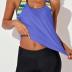 Aleumdr Womens Blouson Striped Printed Push up Strappy T-Back Tankini Top with Shorts(Available in Plus)