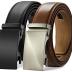 CHAOREN Leather Ratchet Belt Men 2 Pack - Customizable Fit, Effortless Style (35mm)