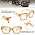 FEISEDY Classic Women Sunglasses Fashion Thick Square Sun Glasses Chunky Frame UV400 B2471