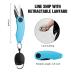 Mossy Oak 4pc Fishing Tool Kit - Pistol Grip Fishing Pliers, Fish Fillet Knife, Fishing Gripper, Line Snip, Fly Fishing Retractor with Retractable Lanyard