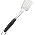 3 Piece Stainless Steel BBQ Grill Tool Set w/Tongs, Spatula & Fork - Accessories for Outdoor Barbecue Grills (3 Piece Set)