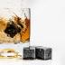 Premium Whiskey Stones Gift Set with 12 Pcs Stones and Bag. Whiskey, Bourbon, Cognac, Scotch,Gin, Wine Beverage. Marble Reusable Ice Cubes. Birthday Gift for Whiskey Lovers.… (Dark Grey)
