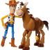 Mattel Disney Pixar Toy Story 4 Woody and Bullseye 2-Character Pack, Movie-inspired Relative-Scale for Storytelling Play