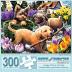 Bits and Pieces - Value Set of Three (3) - 300 Piece Jigsaw Puzzles for Adults - Spring Collection Large Piece Jigsaws by Artist Larry Jones - 18” x 24”