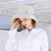 SOMALER Womens Cotton Wide Brim Sun Hats UPF50+ UV Packable Beach Hat Summer Bucket Cap for Travel