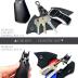 CAILLU KeyChain Leather Bat for men and women Car key fob case,Leather pop keys ring cover holder,intended for bmw man key chain