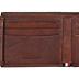 Tommy Hilfiger Men's Passcase Wallet with Multiple Card Slots, Tan Huck, One Size